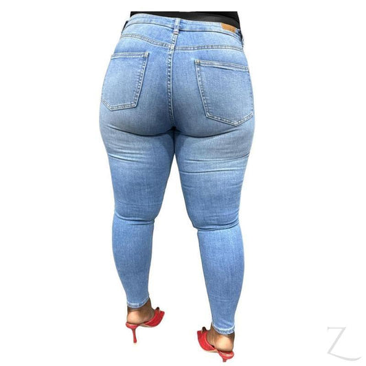 Buy-Ladies Super Strong Super Skinny Slightly Stretchy Denim Jeans | Plain | "Rio"-Online-in South Africa-on Zalemart