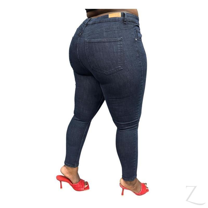 Buy-Ladies Super Strong Super Skinny Slightly Stretchy Denim Jeans | Plain | "Rio"-Online-in South Africa-on Zalemart