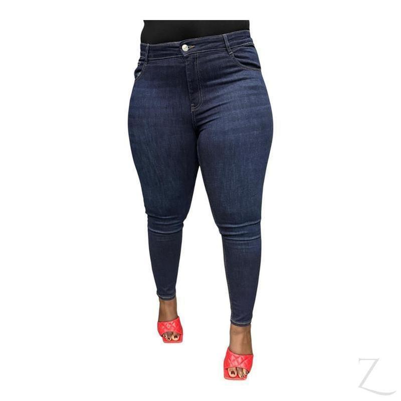 Buy-Ladies Super Strong Super Skinny Slightly Stretchy Denim Jeans | Plain | "Rio"-Online-in South Africa-on Zalemart