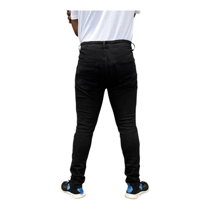Men's Stretchy Strong Skinny Denim Jeans | Ripped | "Wow" - A Grade