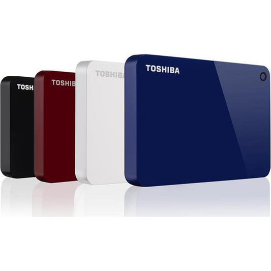 Toshiba Canvio Advance 2TB Portable External Hard Drive - Blue