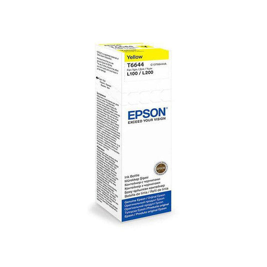 EPSON T6644 Yellow Ink Bottle 70ml EcoTank