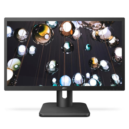 AOC Monitor 19.5 TN Panel; 1600x900@60Hz; HDMI+VGA; earphone; Flicker free; VESA; HDMI cable incl. 4 year carry in/swop out