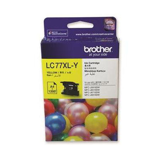 Brother High Yield Cartridge for MFCJ6510DW - Yellow