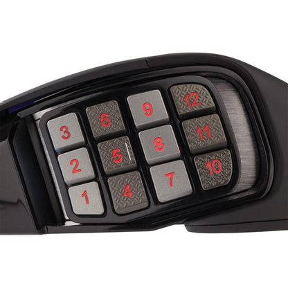 Corsair SCIMITAR ELITE RGB Optical MOBA/MMO Gaming Mouse - Black