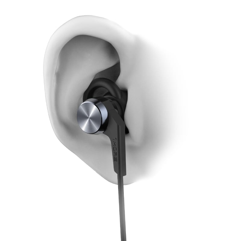 1MORE Fitness E1018PLUS Vi React Sport IPX6 BT In-Ear Headphones - Space Grey