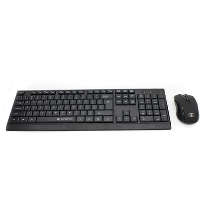 GoFreetech Wireless Keyboard / Mouse Combo - Black