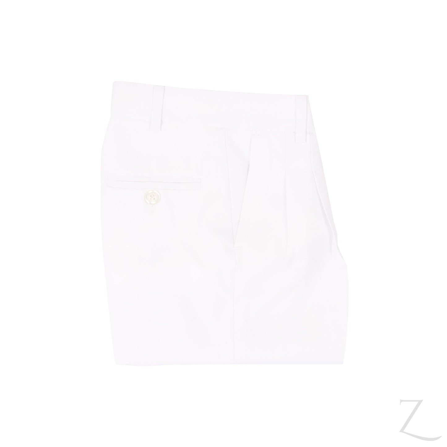 Beltloop Trouser - White