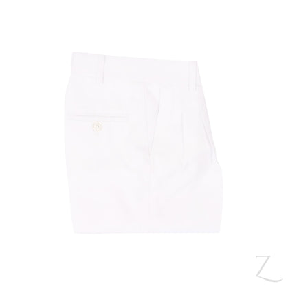 Beltloop Trouser - White