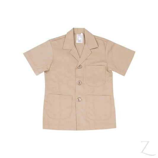 Safari Jacket  - Sand Long