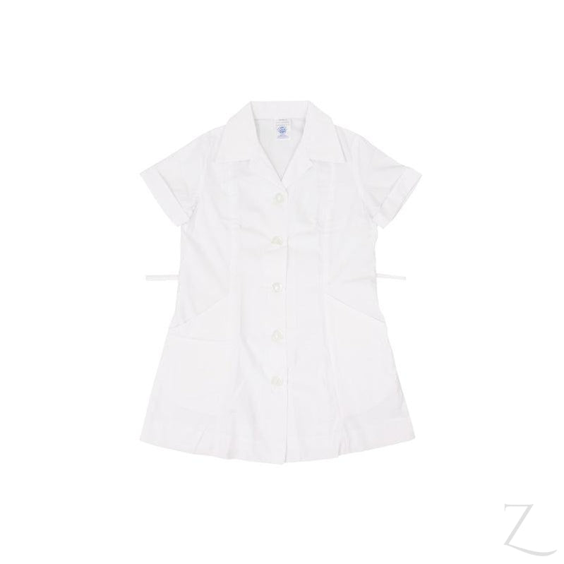 Buy-Plain Dress - White Poly Cotton-5-Online-in South Africa-on Zalemart