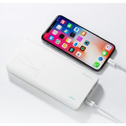 Buy-Romoss Sense6+ 20000mAh QC Type-C Power Bank - White-Online-in South Africa-on Zalemart